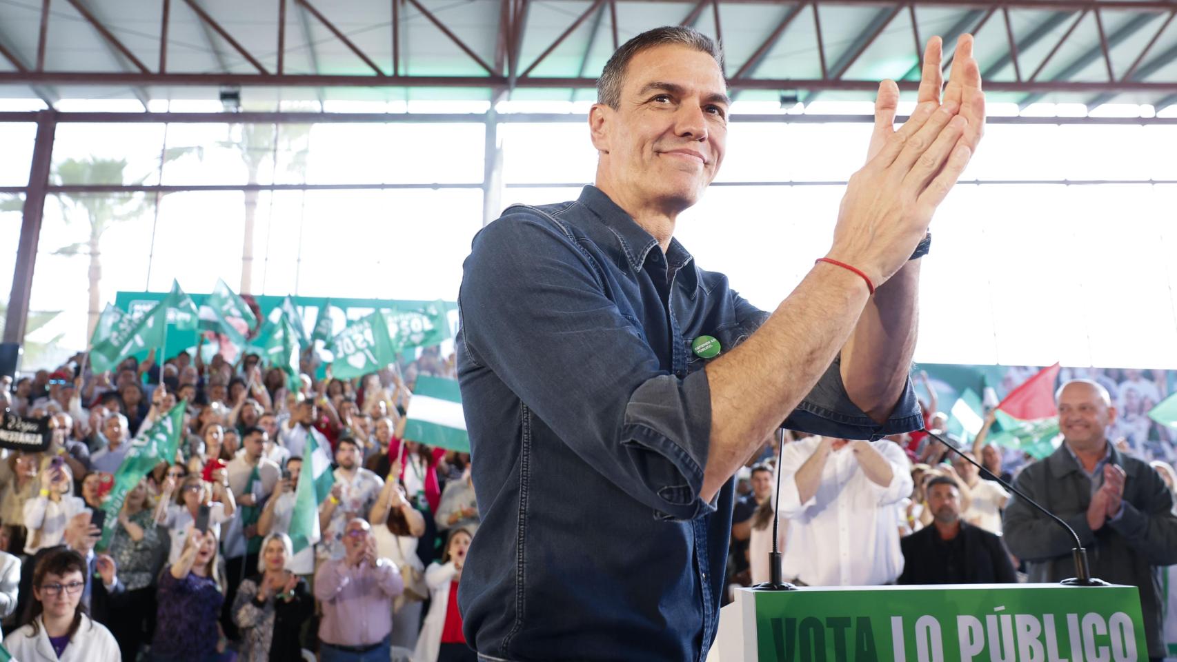 Sánchez sostiene que está "en el ecuador de la tarea" e insiste en que quiere seguir hasta 2035 con un "gobierno progresista"