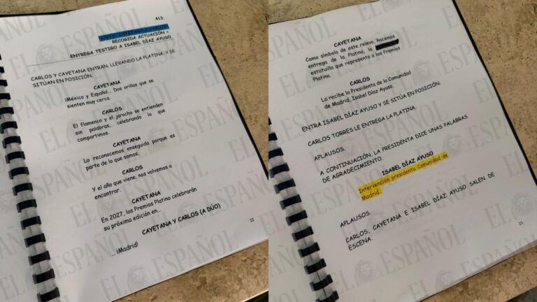 Ayuso iba a dar un discurso en los Premio Platino y recoger el testigo de la próxima edición antes del boicot de Sheinbaum