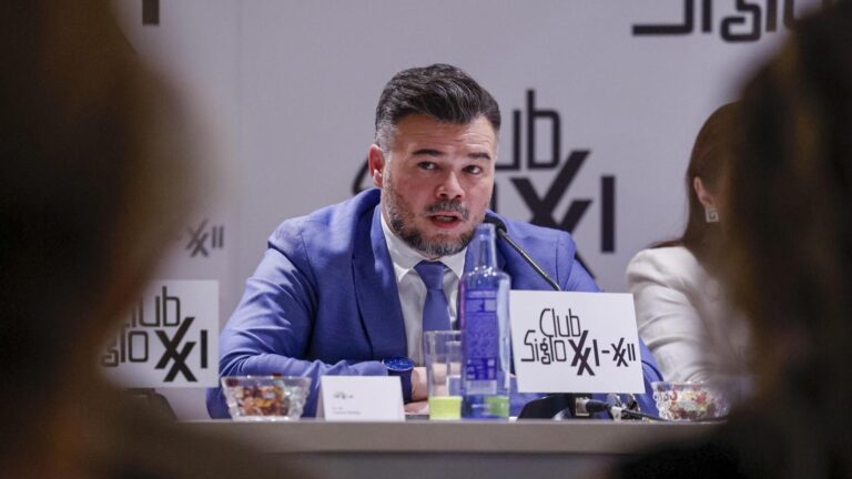 Rufián se ofrece a encabezar una lista en las elecciones generales si eso ayuda a "unir a la izquierda": "¡Pa'lante!"