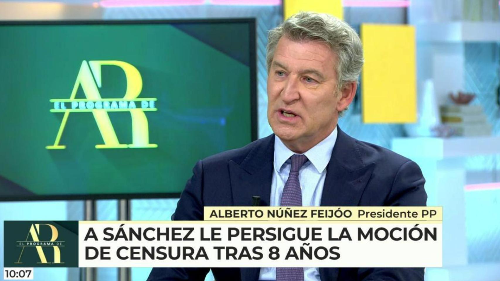 Feijóo despeja las reticencias de PNV y Junts a la moción: "Para convocar elecciones no hace falta Vox en ningún Gobierno"