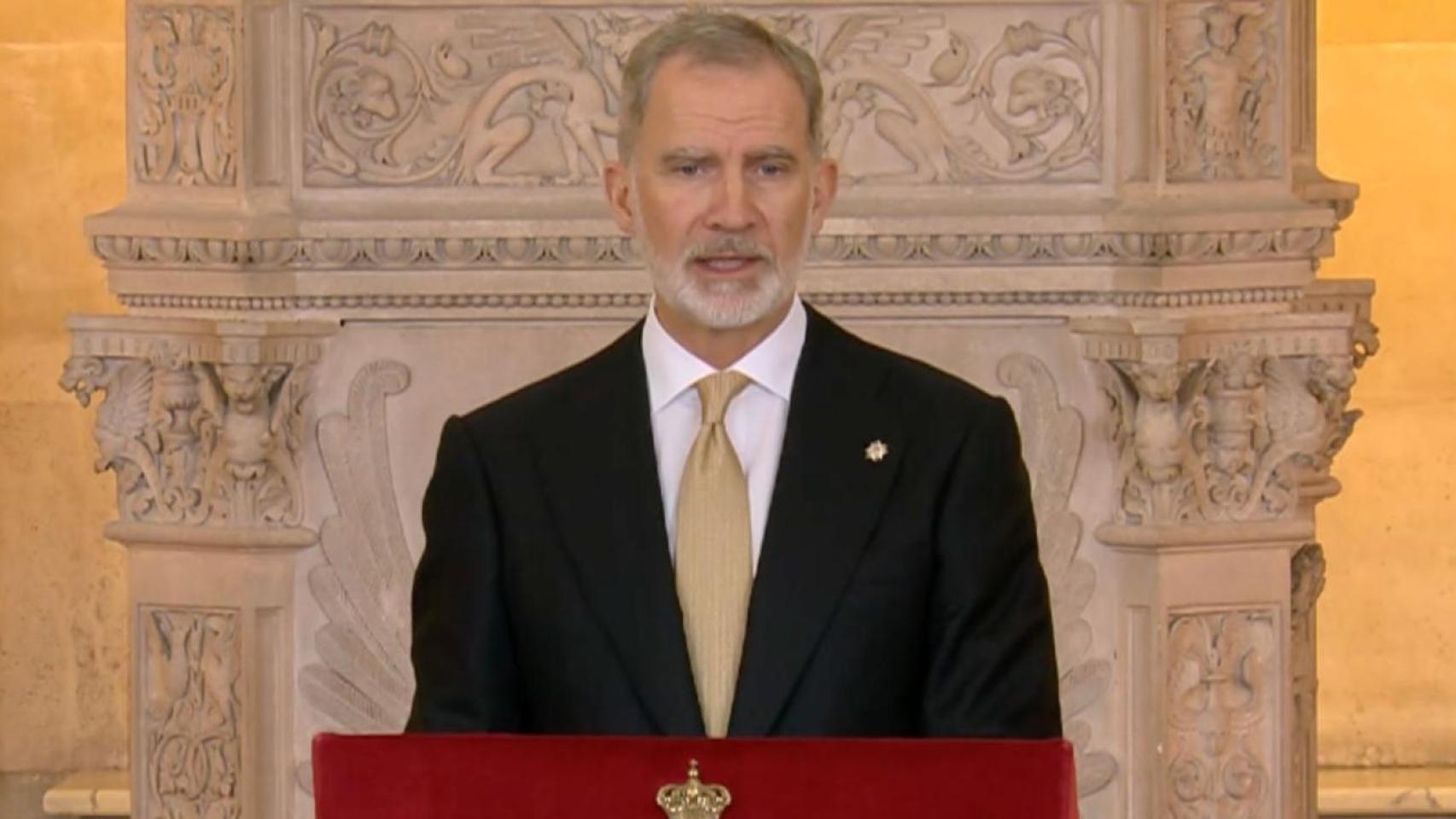 Felipe VI reconoce a las víctimas de abuso de la Iglesia y advierte del peligro de la IA en su discurso frente a León XIV