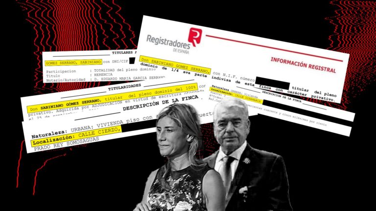 Dos años después de la muerte de Sabiniano siguen a su nombre los inmuebles que le habrían correspondido en herencia a Begoña Gómez