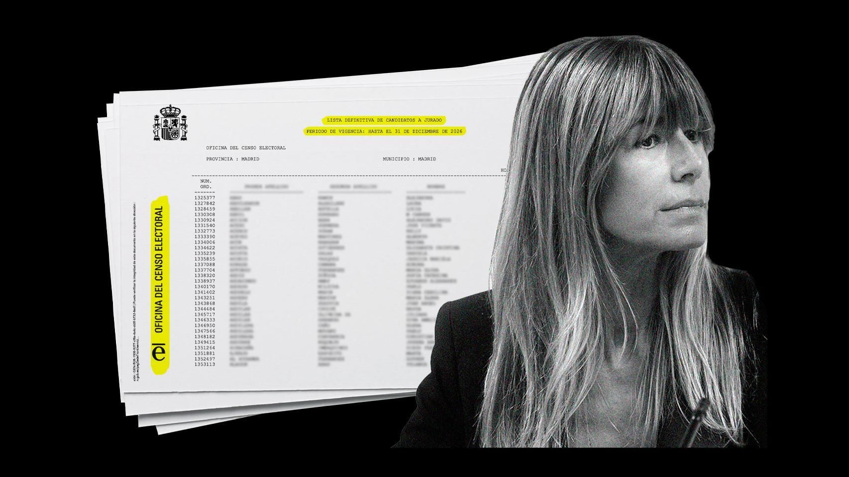 9 de estos 2.846 madrileños juzgarán a Begoña Gómez: así será la selección del Jurado y el proceso a la mujer de Sánchez