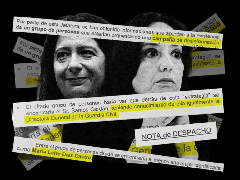 La directora de la Guardia Civil volvió a contactar con Leire tras ser informada por escrito de que maniobraba contra la UCO