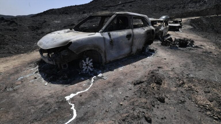 "Quisieron huir y han muerto familias enteras en los coches": el terror de los 1.400 desalojados por el incendio de Los Gallardos