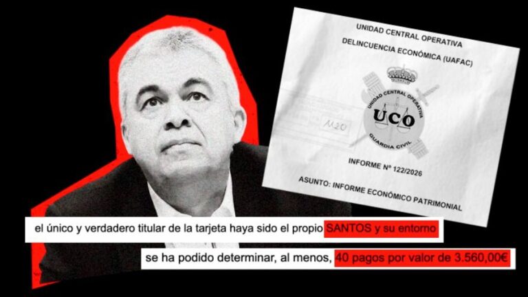 Cerdán tuvo "plena disposición" de los fondos de Servinabar durante 9 años y usó al menos 323.000€ para sus gastos