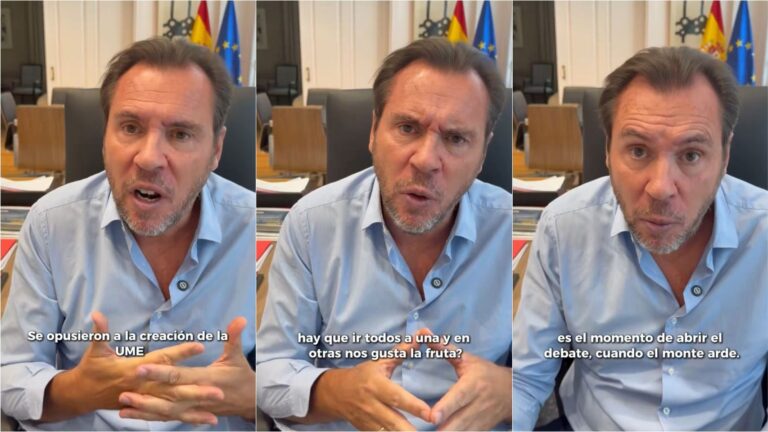 Puente dice que "es el momento de debatir" sobre los incendios y culpa al PP y Vox: "Detrás de este drama están sus políticas"