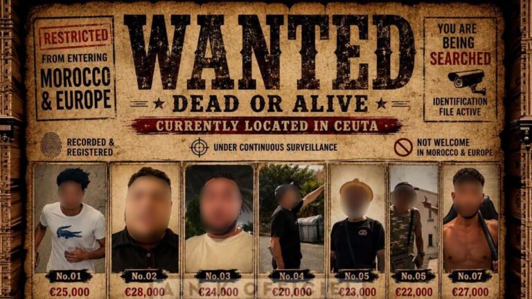 Mensajes en redes marroquíes señalan a ceutíes: buscan "vivos o muertos" a quienes se enfrentaron a los invasores